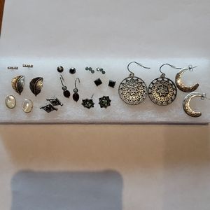 11 Pair Earring Lot